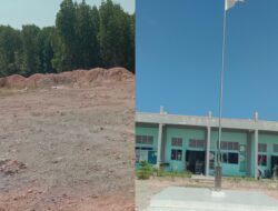 Bangunan Sekolah SMK 9 Batam Sudah Ambruk, Pematangan lahan cut and fill fiktif Dana APBD 