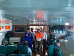 Syahbandar Kelas III Dabo Singkep dan Polairud Lingga periksa Keselamatan Pelayaran dan Pemeriksaan Kelayakan Kapal