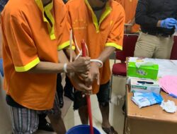 Direktorat Reserse Narkoba Polda Kepri Melakukan Pemusnahan Barang Bukti Narkoba Wilayah Kepri