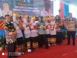 Bupati  Pesawaran Ucapan Selamat Datang Kepada Tim Penilaian Lomba Desa Tahun 2022