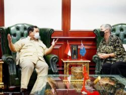 Menteri Pertahanan RI  Prabowo Subianto Menerima Duta Besar Australia Untuk Indonesia