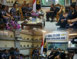Kantor DJBC Bea Cukai Kepri Terima Kunjungan Kerja Menjalin Tali Silaturahmi Dengan Komandan Lantamal IV/ Tanjung Pinang