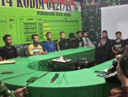 Bentuk Panitia HUT RI Ke-77, Kapten INF M. Nurdin Ajak Pemuda Untuk Menjaga Persatuan dan Kesatuan