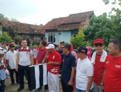 Jalan Sehat Serta Peresmian Jalan Baru di Desa Kebagusan Sekaligus Memperingati Hut RI