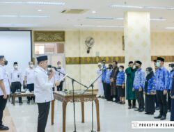 Bupati H. Dendi Ramadhona K,ST.M.Tr.I.P Resmi Melantik dan Mengambil Sumpah Jabatan Fungsional di Lingkungan Pemerintahan Pesawaran 