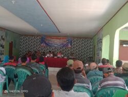 Pemdes Talang Jawa Gelar Musyawarah Penetapan APBDes Perubahan Tahun 2022 