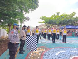 Polda Lampung dan Personil Polres Pesawaran Mengikuti Tes Kesamaptaan Jasmani (TKJ) Berkala Semester II Tahun 2022