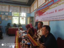 Desa Wates Menggelar Musyawarah Penanganan Stunting Bersama Pemerintah Kecamatan way Ratai