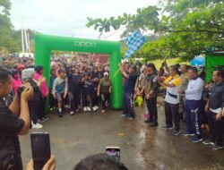 Kegiatan Senam Bersama dan Gerak Jalan Sehat Dalam Rangka Meriahkan HUT Ke-77 TNI Tahun 2022.