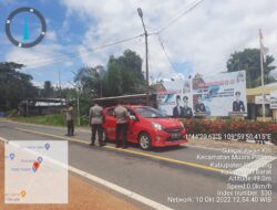Kegiatan Imbangan Oprasi Kepolisian Zebra Kapuas 2022 di Wilayah Hukum Polsek Muara Pawan
