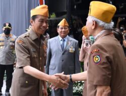 Prabowo Subianto Mendampingi Presiden RI  Membuka Kongres Ke- XII LVRI dan Munas Ke-XI PIVERI Gedung Balai Sarbini