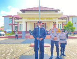 Apel Pergeseran Pasukan Pilkades 2022 Polres Kayong Utara 