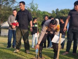 Kegiatan Camping Day All Bikers dan Penanaman Pohon di Wisata Pantai Tanjung Batu Desa Sungai Nanjung, Kecamatan MHS.