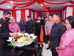Satuan Brimob Daerah Kepulauan Riau Menggelar Syukuran HUT Ke-77  di Hadirin Polda Kepri 
