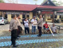 Jum’at Curhat, Kapolsek Tebing Tinggi Bantu Kebutuhan Penyandang Disabilitas
