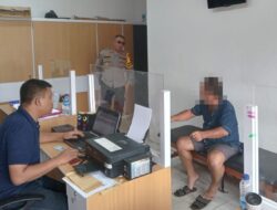 Polsek Delta Pawan Amankan Seorang Warga Penjual Miras Tanpa Izin