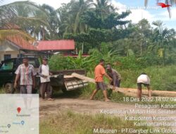 Program Perbaiki Jalan Rusak PT BGA dan PT Garyber Ling Grup. 
