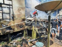 I Unit Rumah dikecamatan Tayap Alami Kebakaran, Diduga Karena Korsleting Listrik