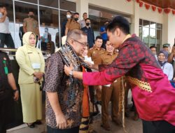 Bupati Pesawaran Menghadiri Perpisahan Dan Menyambut Serah Terima Kepala Kejari Negeri Kabupaten Pesawaran 