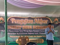 Pengajian Akbar Desa Kebagusan di Dusun Way Layap 2 