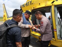 Polda Kepri Kirim Bantuan 100 Paket Sembako Dan 105 Personil Ke Natuna