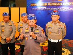 Kapolri Membuka Rakernis Jajaran Korlantas Dalam Agenda Nasional dan Internasional 
