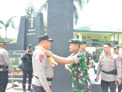 Kapolda Kepri Kunjungan Kerja di Batalyon Infanteri-10 Marinir/SBY dan Yonif RK 136/TS,
