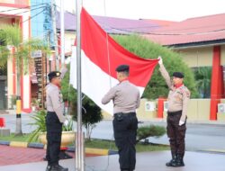 Kegiatan Upacara Kesadaran Nasional diikuti Pejabat Utama Polres Karimun 