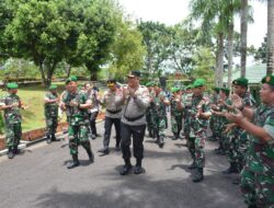 Kapolda Kepri  Mengunjungi Markas Korem 033/WP dan Kodim 0315/Tanjungpinang Dalam Rangka Silahturahmi 