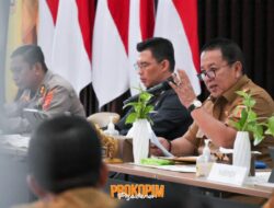 Bupati Pesawaran Menghadiri Rapat Koordinasi Menjelang Hari Raya Idul Fitri 1444 H/2023 Bersama Gubernur