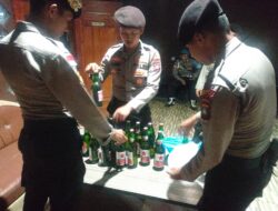 Polres Bintan Dan Polsek Jajaran Mengamankan Puluhan Miras Dan Puluhan Petasan, Operasi Ketupat Seligi 2023