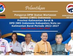 IWO Indonesia se-Kalbar Segera Dilantik