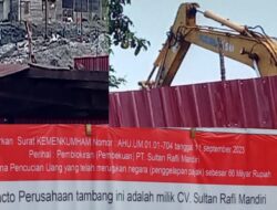 PT SRM Dibekukan Dalam Kasus TPPU Masih Beraktivitas, Tim Gabungan Wilayah Hukum Polres Ketapang Mengamankan Aset Barang Bukti TPPU 
