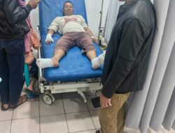 Kapolres Karimun Turun Melihat Warga Tersengat Arus Listrik di Jalan