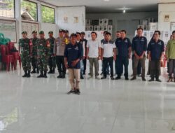 Pendistribusian Logistik Pemilu, PPK Kecamatan Way Khilau Membagikan Ke PPS
