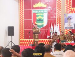 Bupati Pesawaran Pimpin Musrenbang Di Kecamatan Negeri Katon dan Kecamatan Teluk Pandan