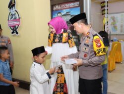 Jajaran Polres Ketapang Gelar Buka Puasa Bersama Anak Yatim, Dalam Rangka Peringatan Nuzulul Qur’an Tahun 1445 H/2024