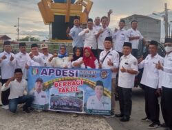 Apdesi Pringsewu Bagikan 1000 Paket Takjil,Dukung Pendapatan UMKM Di Bulan Ramadan