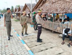 Berikan Rasa Aman, Polres Karimun Laksanakan Pam Wisata Pantai