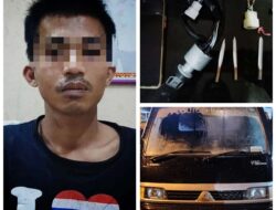 Tim Tekab 308 Presisi Jajaran Polres Lampung Tengah Gulung Residivis Pelaku Pencurian Mobil