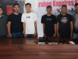 Komitmen Berantas Narkoba, Tiga Pelaku Diamankan Polsek Marau