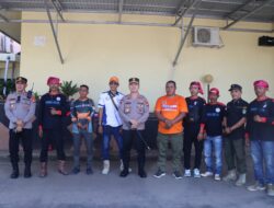 Polres Ketapang Berikan Pengamana Secara Humanis Dalam Kegiatan Peringatan Hari Buruh
