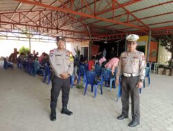 Jamin Ibadah Peringati Hari Kenaikan Isa Al-Masih, Polres Bintan Berikan Pengamanan.