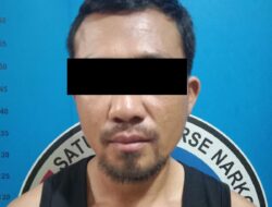 Pengedar Sabu Berhasil Diringkus Sat Res Narkoba Polres Lampung Tengah