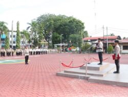 Kapolres Karimun Pimpin 41 Personel Kenaikan Pangkat TMT Juli 2024