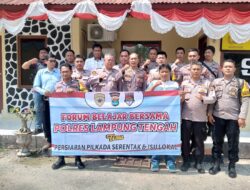 Jelang Pilkada Serentak 2024, Polres Lampung Tengah Gelar Forum Belajar Bersama ke Polsek Polsek Jajaran