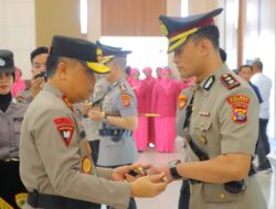 Serah Terima Jabatan Kapolres Pringsewu, AKBP M Yunnus Saputra Gantikan AKBP Benny Prasetya