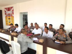 Kegiatan Pembukaan Penelitian Dengan Sambutan dari Wakapolres Bintan
