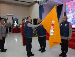 Hadir Polda Kepri Dalam Kegiatan Pembukaan Rakernis SDM Serta Pengukuhan Struktur dan Susunan KORPI Gedung Lancang Kuning