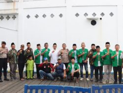 Jumat Curhat,  Bersama GP Ansor Ini Pesan Kapolres Meranti Kedepankan Harkamtibmas